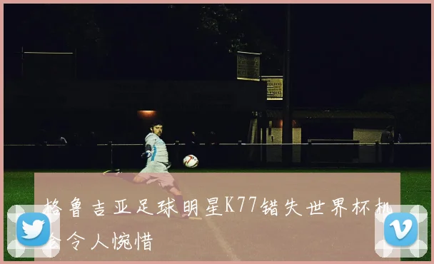 格鲁吉亚足球明星K77错失世界杯机会令人惋惜